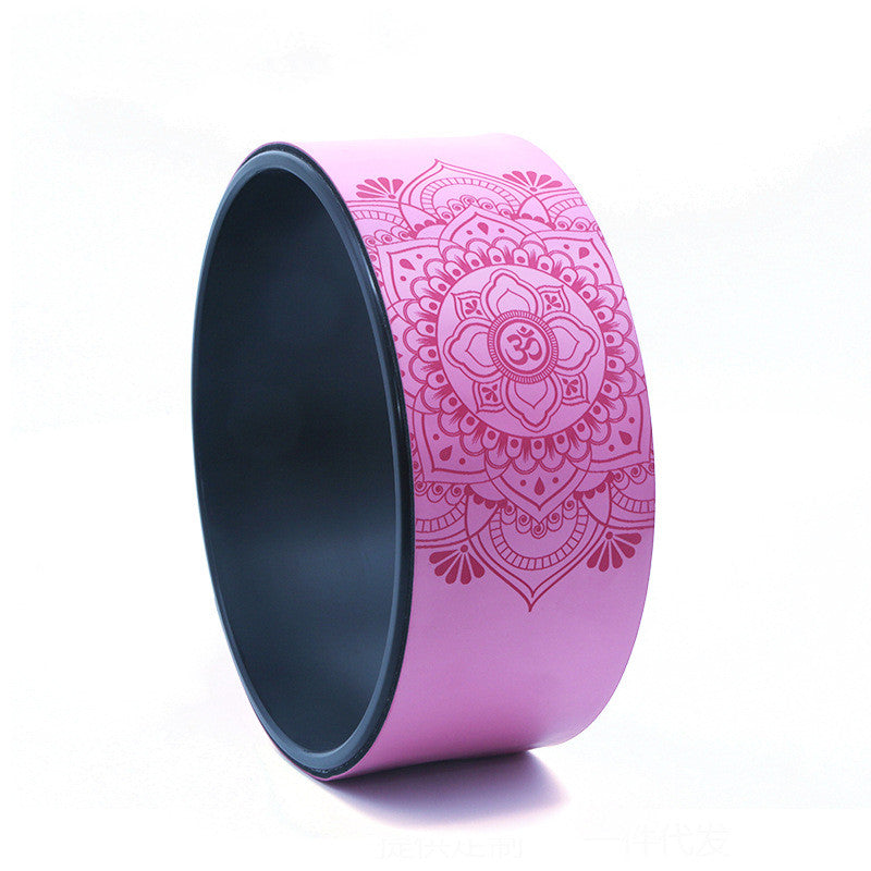 PU Yoga Wheel for Pilates and Back Support