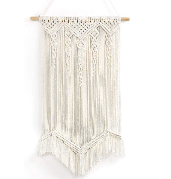 Bohemian DIY Cotton Rope Tapestry Wall Decor
