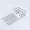 Multifunctional Folding Pants Hanger for Closet Storage