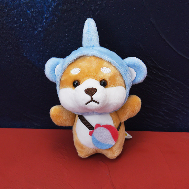 Corgi Plush Keychain and Bag Charm for Women