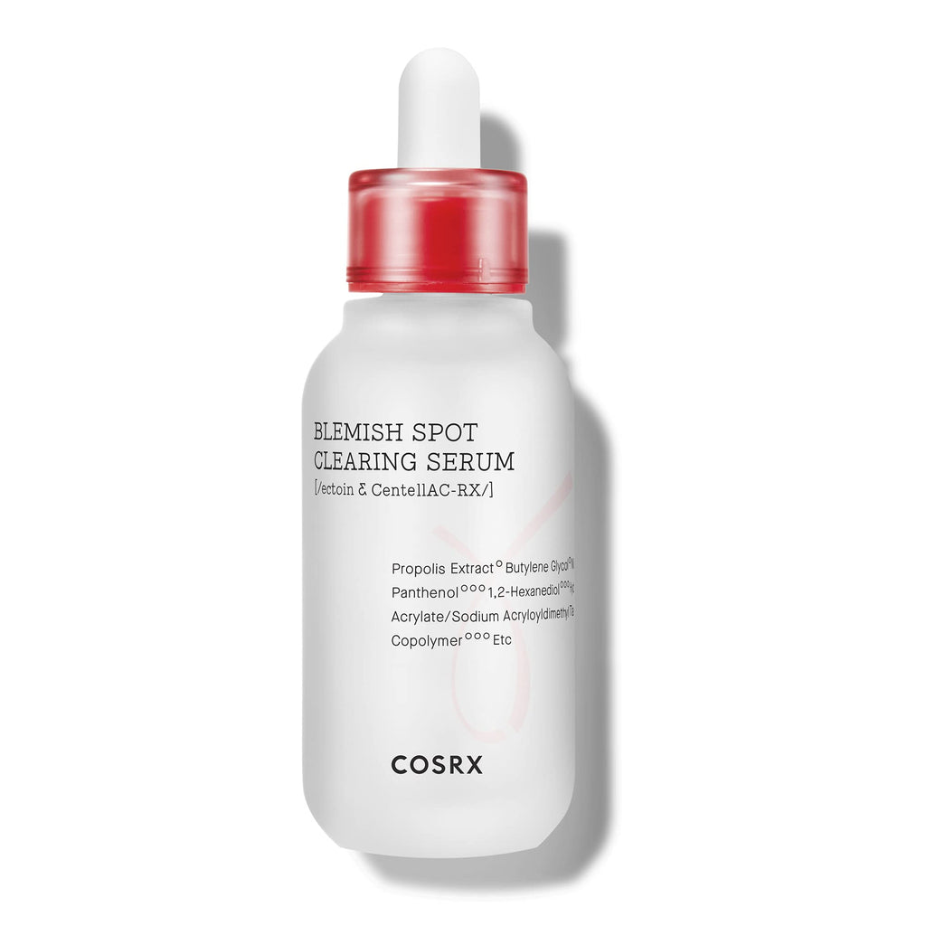 COSRX AC Collection Blemish Spot Clearing Serum 40ml / 1.35 fl.oz | Centella Niacinamide EGF Serum | Cruelty Free Paraben Free Korean Skin Care