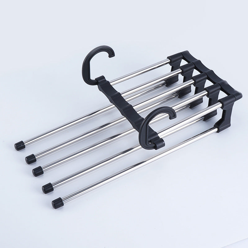Multifunctional Folding Pants Hanger for Closet Storage