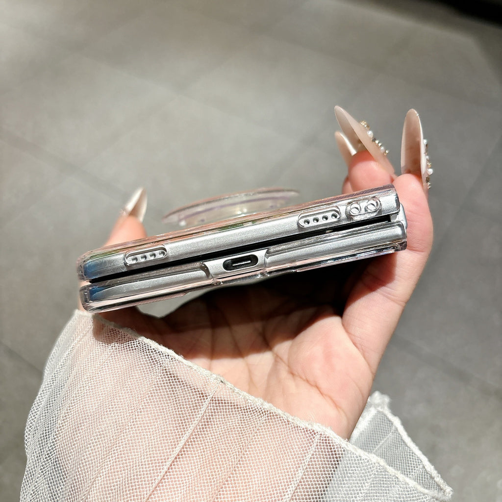 Shell Pattern Foldable iPhone Case