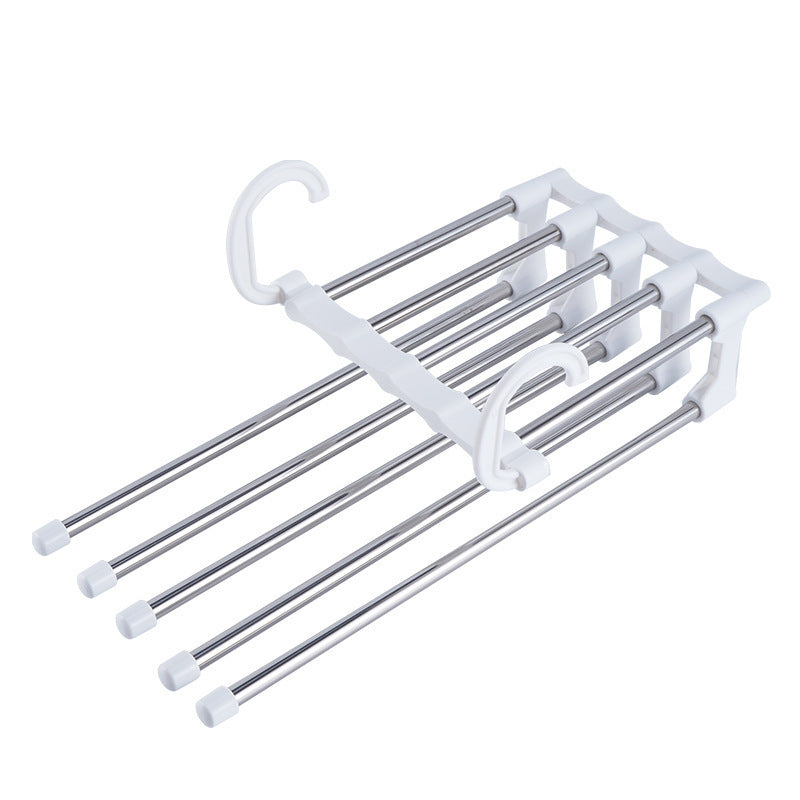 Multifunctional Folding Pants Hanger for Closet Storage