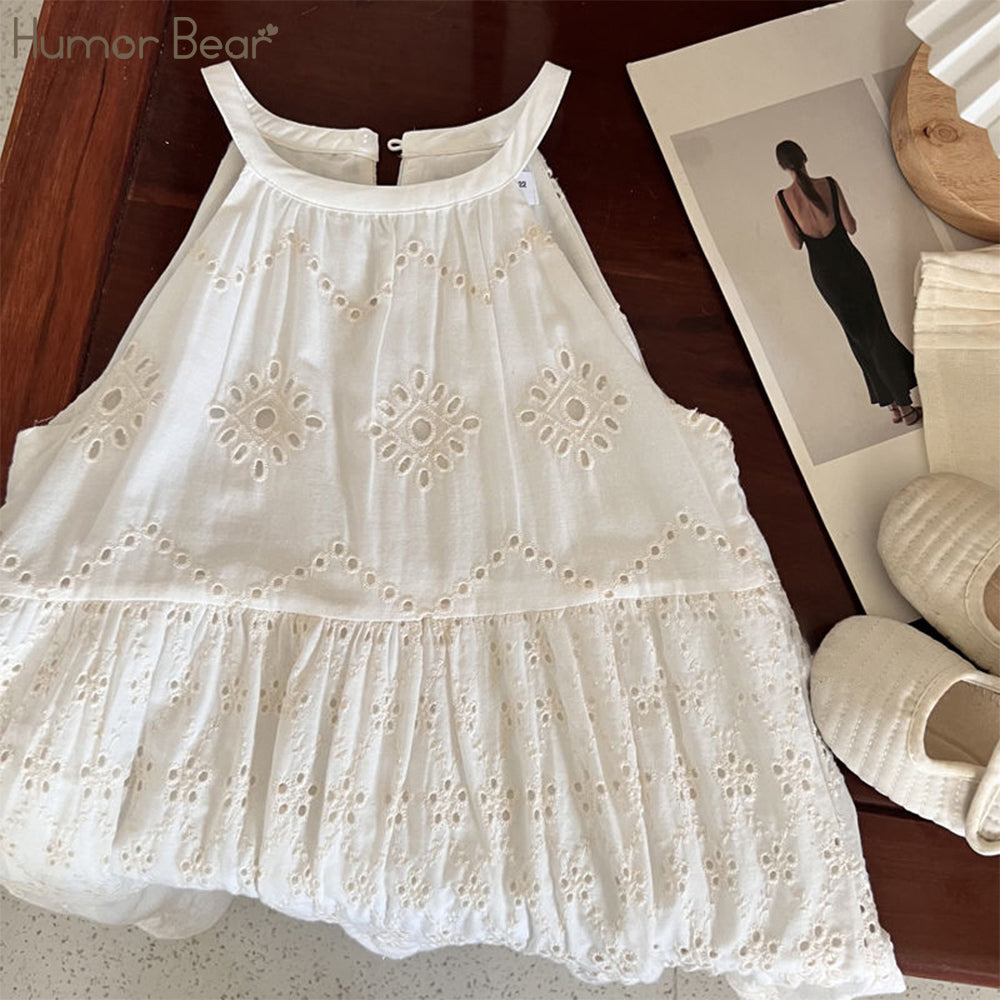 Elegant Semi-Sleeveless Summer Dresses for Girls