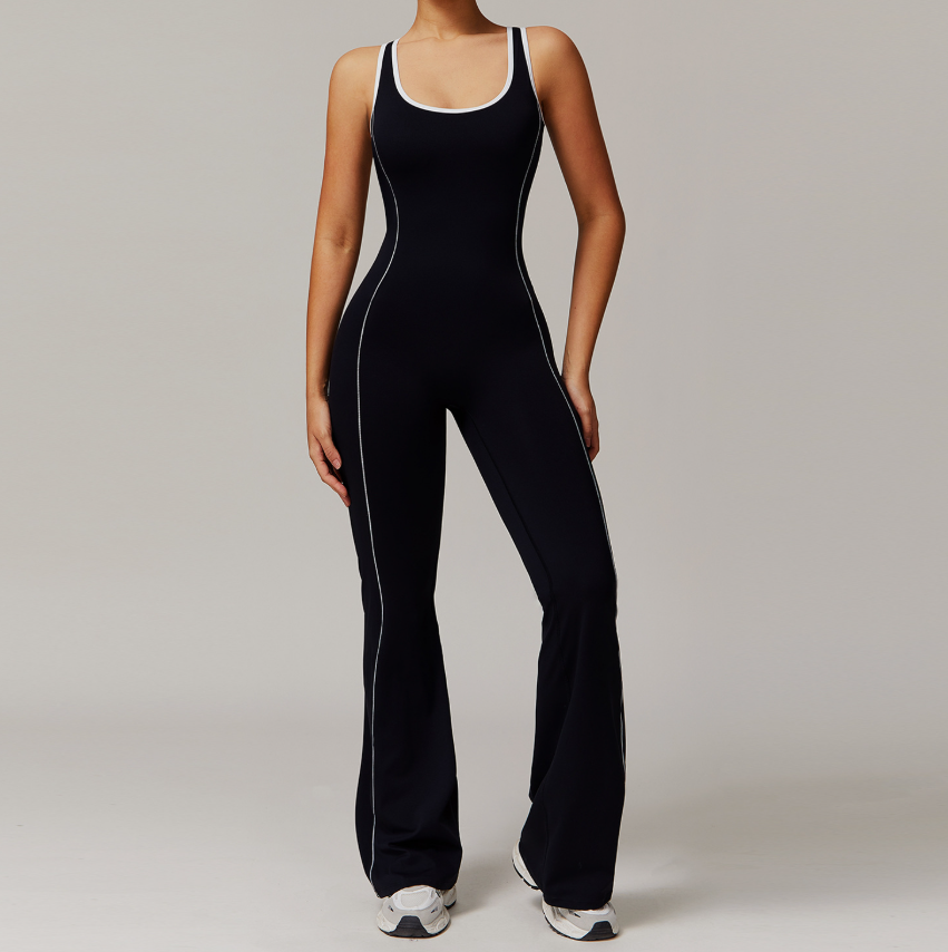 Hollow Back Yoga Jumpsuit