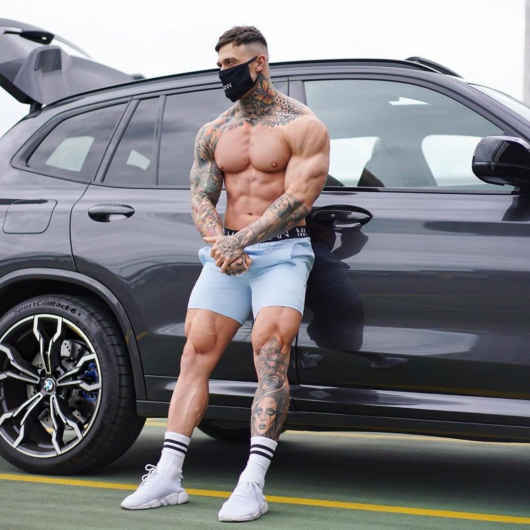 2023 Men's Summer Dry-Fit Elastic Workout Shorts