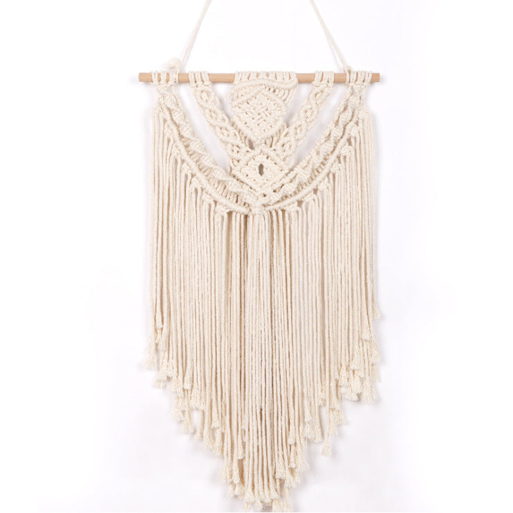 Bohemian DIY Cotton Rope Tapestry Wall Decor