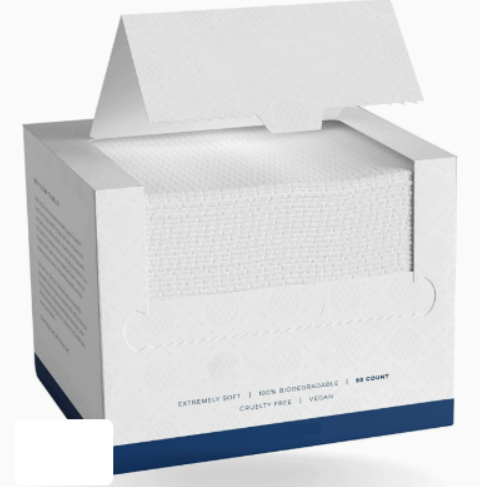 Boxed Cotton Pads Paper Absorbent Thickened Make-up Removing Tissue