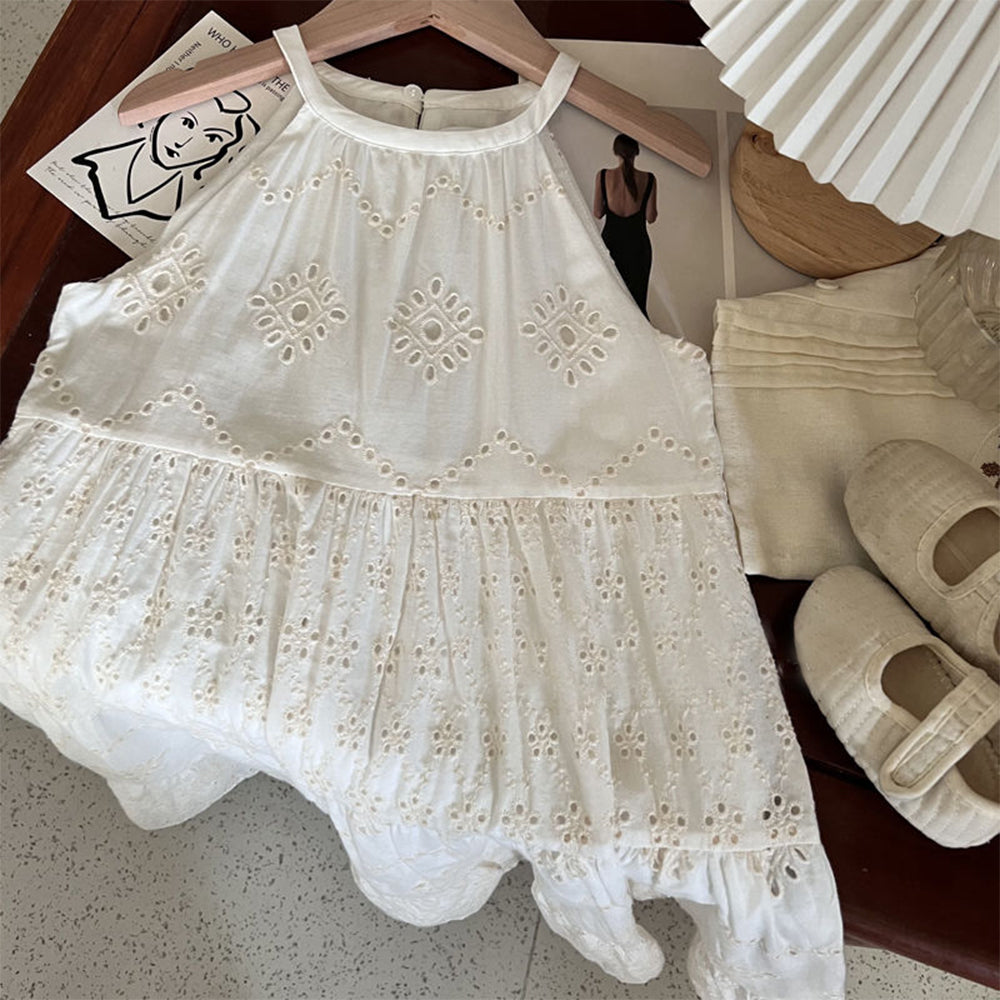 Elegant Semi-Sleeveless Summer Dresses for Girls