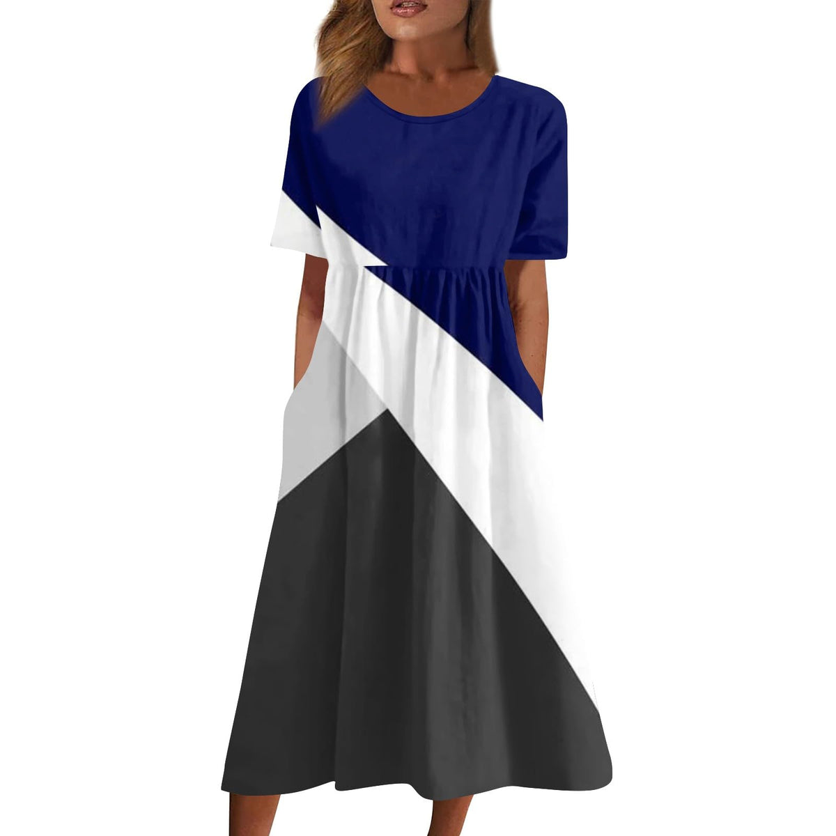 FlekmanArt Dresses for Women 2024 Long Dresses for Women Black Dress Pants Women Off The Shoulder Dress Maxi Dresses for Women 2024 Women Dresses Midi Dress Denim Dress for Women（4-Royal BlueSmall）