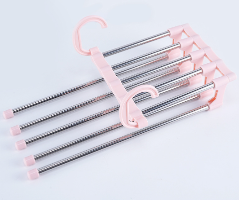 Multifunctional Folding Pants Hanger for Closet Storage