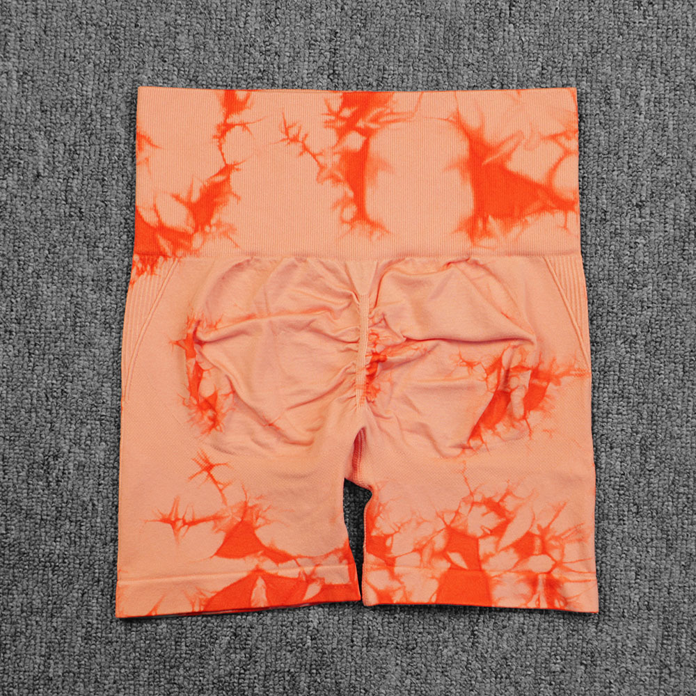 Tie-Dye Yoga Shorts