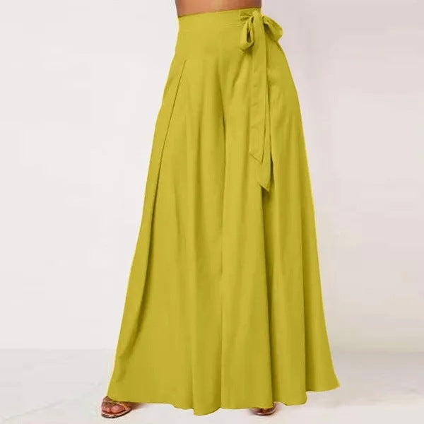 2023 Women's High-Waisted Flared Wide-Leg Pants