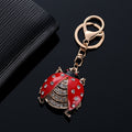 Creative Ladybug Alloy Phone Charm and Keychain