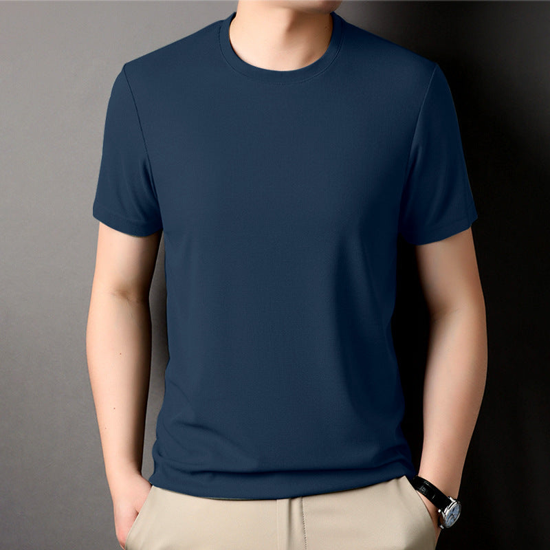 Men's Short Sleeve Waffle T-Shirt - 2023 Summer Casual