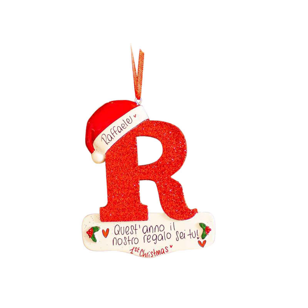 English Letters Christmas Letters Decorative Pendant