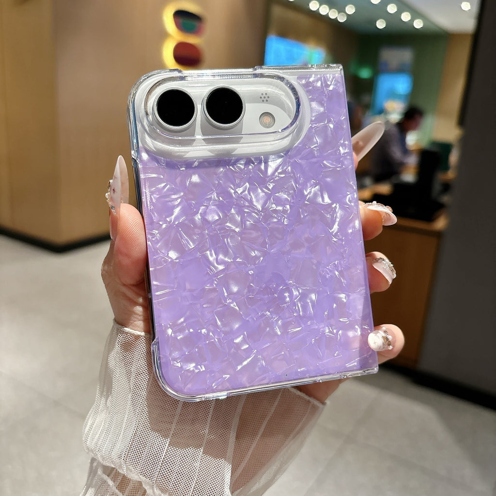 Shell Pattern Foldable iPhone Case