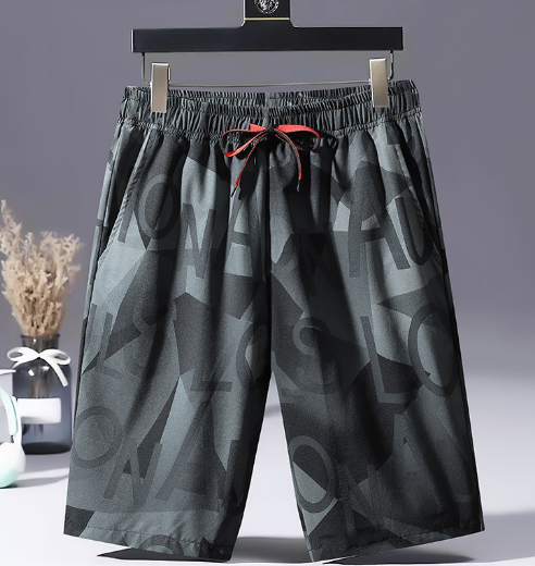 Trendy Men's Deep Crotch Gym Beach Workout Shorts