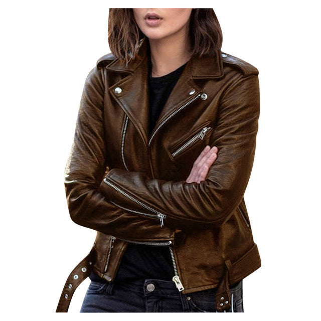 Versatile Street Slim Women's Jackets - Fashionable & Comfortable