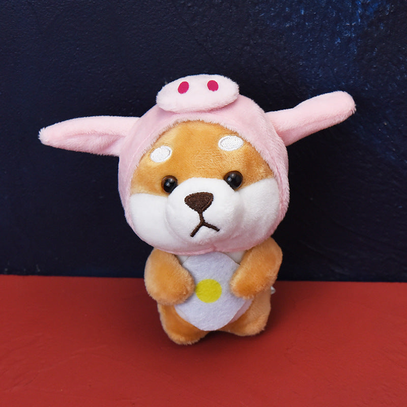 Corgi Plush Keychain and Bag Charm for Women