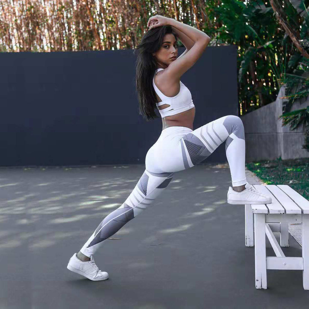 Camouflage Digital Print Yoga Pants for Women