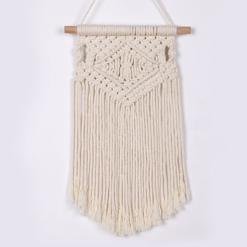 Bohemian DIY Cotton Rope Tapestry Wall Decor