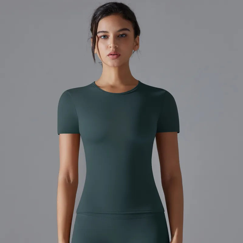 Women's Yoga Short Sleeve