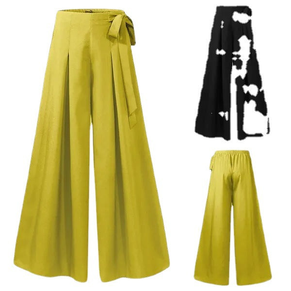 2023 Women's High-Waisted Flared Wide-Leg Pants